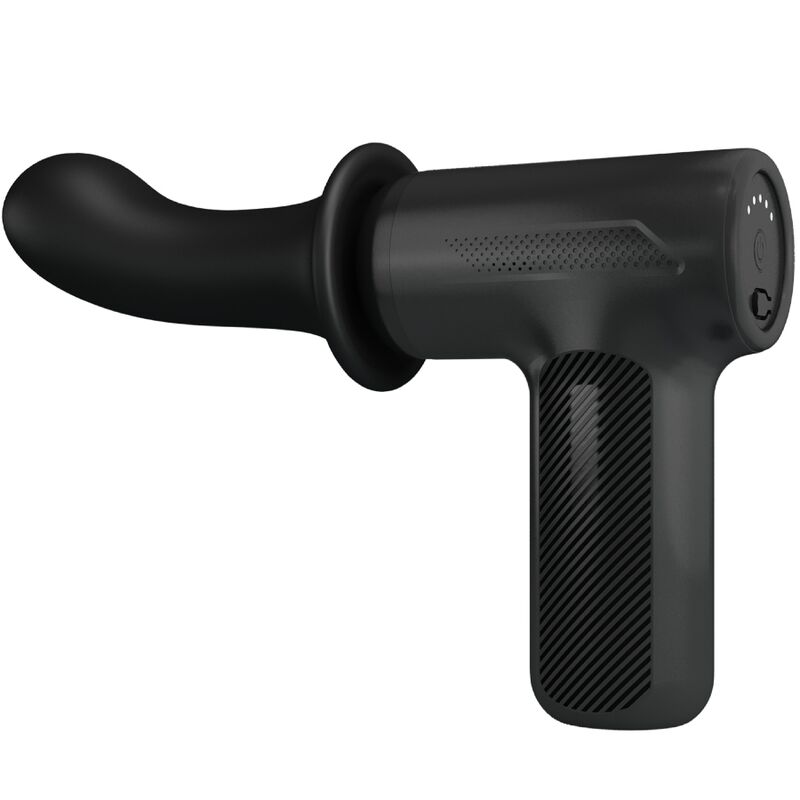 High Tech-Dj Doctor Masager 5 Impostazioni Nero-Silicone, 5 velocità, USB — PRETTY LOVE · Vibratori (imaginea 6)