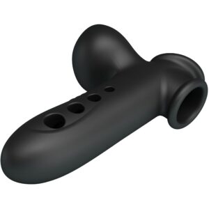 For Him-Crane Guaina per pene con Airbag Nero-Silicone 15 For Him-Crane Guaina per pene con Airbag Nero-Silicone — PRETTY LOVE · Anelli & Guaine per pene (imaginea 5)