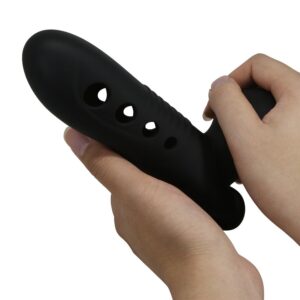 For Him-Crane Guaina per pene con Airbag Nero-Silicone 18 For Him-Crane Guaina per pene con Airbag Nero-Silicone — PRETTY LOVE · Anelli & Guaine per pene (imaginea 8)