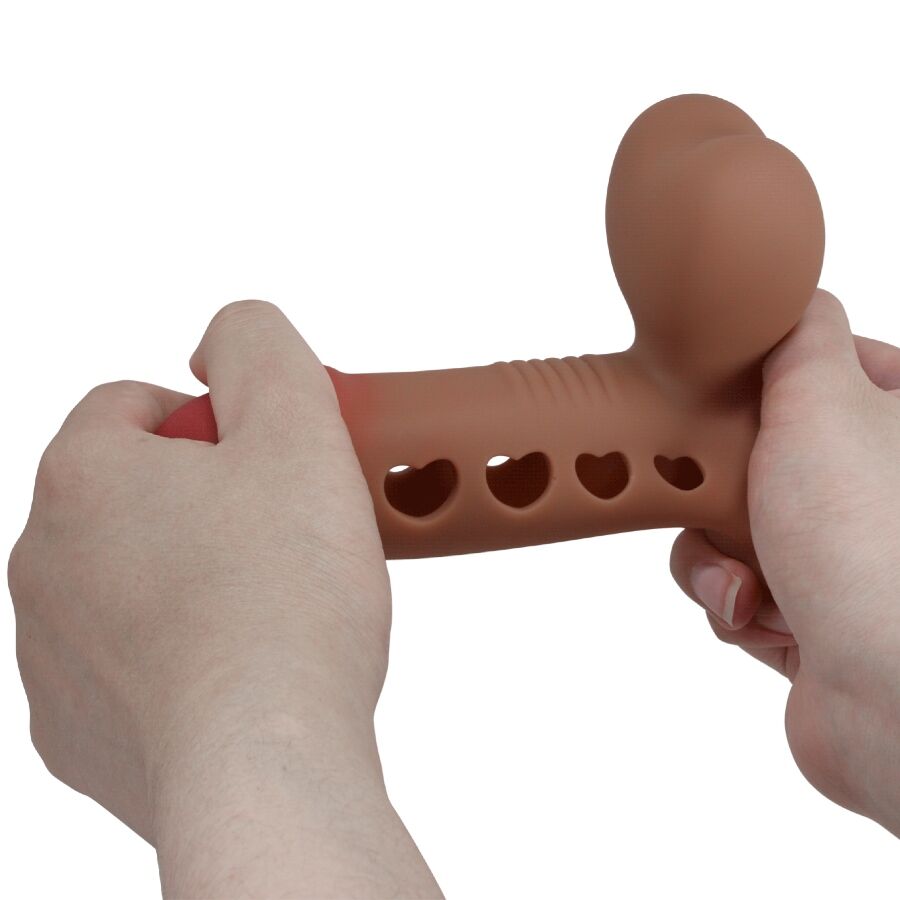 For Him-Tyronn Guaina per pene con Airbag-Silicone, impermeabile — PRETTY LOVE · Anelli & Guaine per pene (immagine 9)