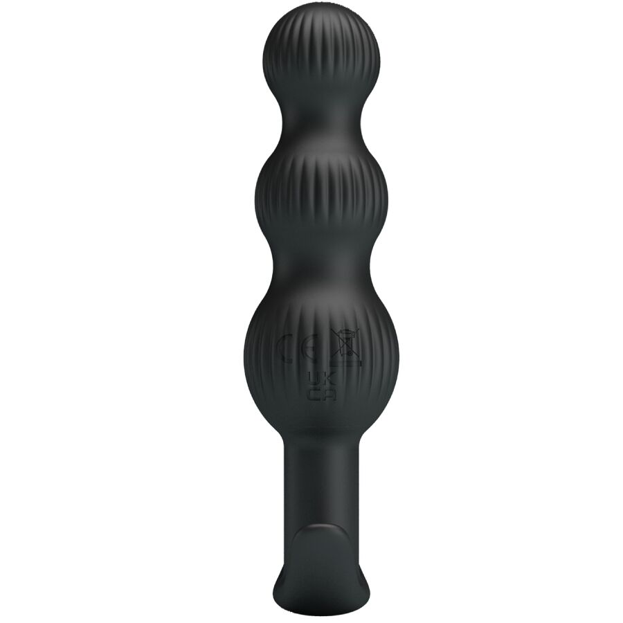 Anal Toys-Sidney Vibratore Anale 10 Vibrazioni, Nero-Silicone, 10 — PRETTY LOVE · Vibratori (immagine 7)