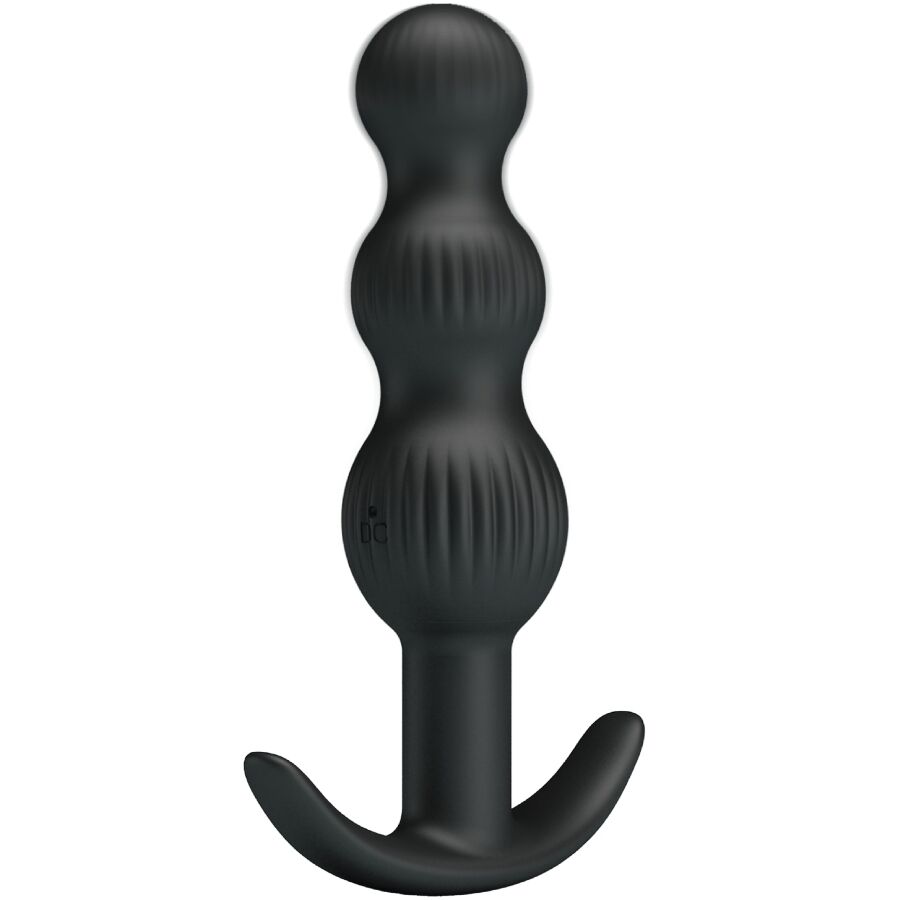 Anal Toys-Sidney Vibratore Anale 10 Vibrazioni, Nero-Silicone, 10 — PRETTY LOVE · Vibratori (immagine 9)