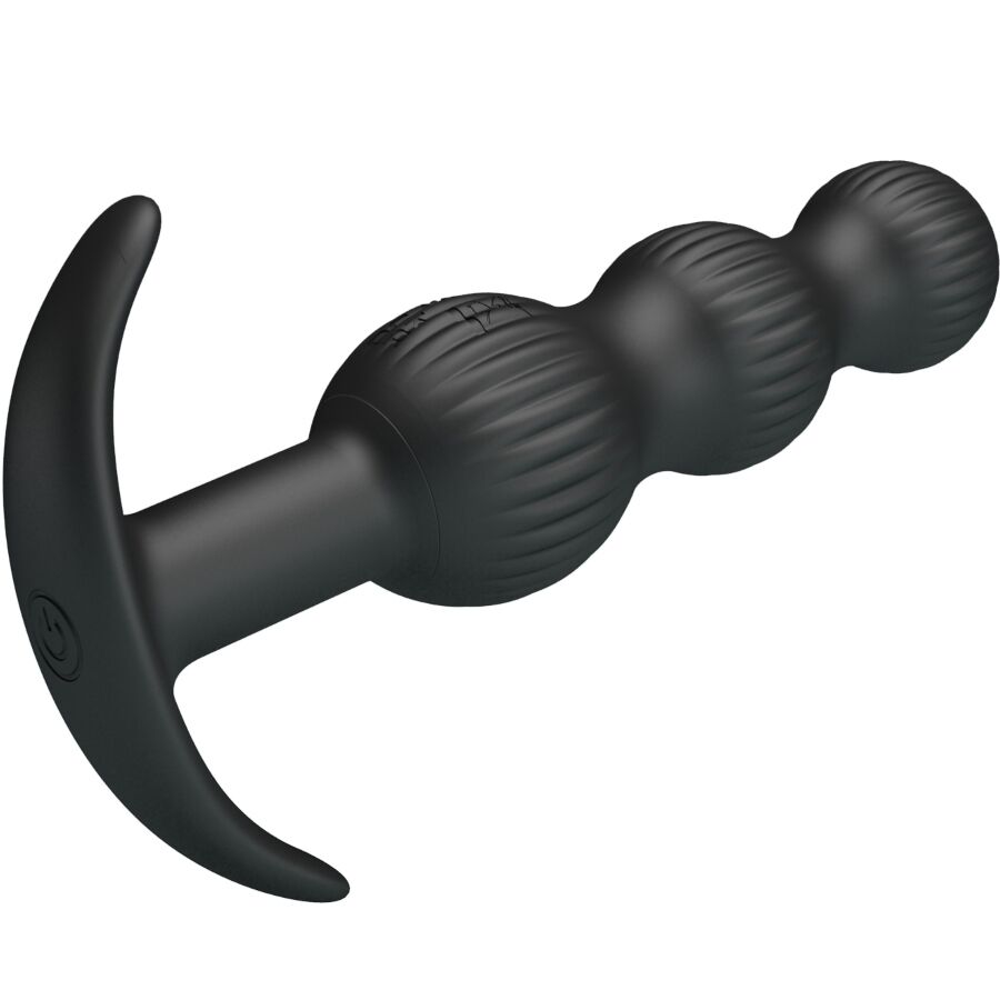 Anal Toys-Sidney Vibratore Anale 10 Vibrazioni, Nero-Silicone, 10 — PRETTY LOVE · Vibratori (immagine 10)