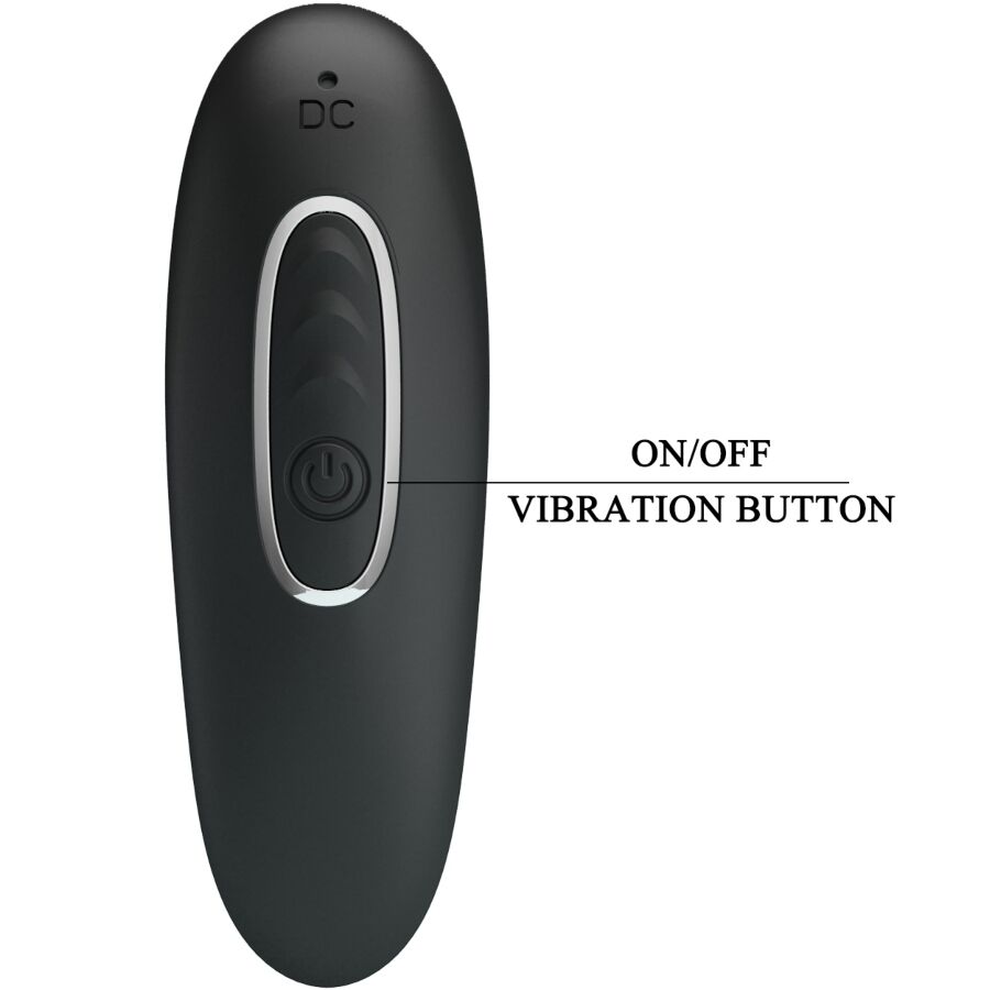 Anal Toys-Corvano Vibratore Anale 10 Vibrazioni Nero-Silicone, 10 — PRETTY LOVE · Vibratori (imaginea 9)