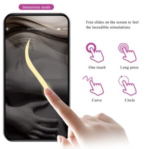 App Series-Leviathan Vibratore Controllato tramite App, Viola-Silicone — PRETTY LOVE · Giocattoli per coppie (imaginea 4)
