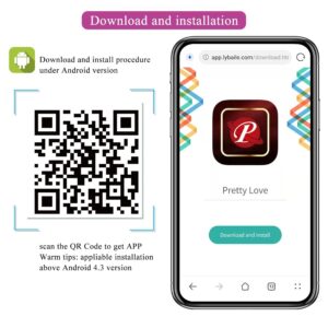 App Series-Leviathan Vibratore Controllato tramite App, Viola-Silicone — PRETTY LOVE · Giocattoli per coppie (imaginea 6)