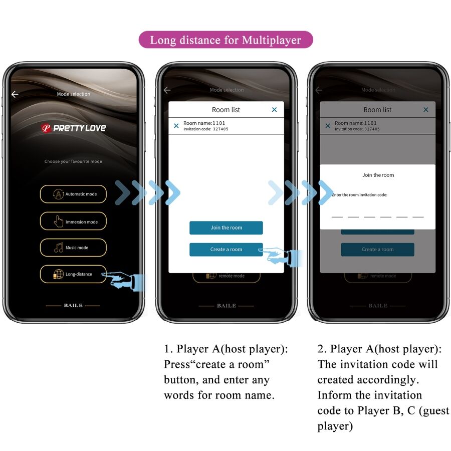 App Series-Leviathan Vibratore Controllato tramite App, Viola-Silicone — PRETTY LOVE · Giocattoli per coppie (imaginea 9)