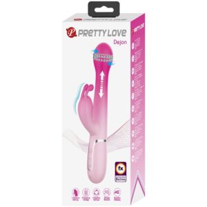 High Tech-Dejon 3 in 1 Rabbit Vibratore Multifunzione — PRETTY LOVE · Vibratori (immagine 3)