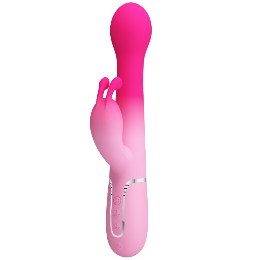 High Tech-Dejon 3 in 1 Rabbit Vibratore Multifunzione