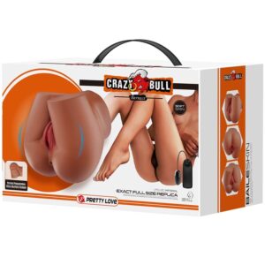 Crazy Bull-Bernace Masturbatore Vibrante con Vagina e Ano · Masturbatori (imaginea 9)