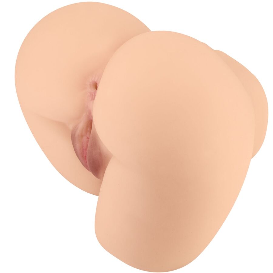 Crazy Bull-Rotonda Rear con Vagina e Ano Realistico Naturale-TPE · Masturbatori (imaginea 6)
