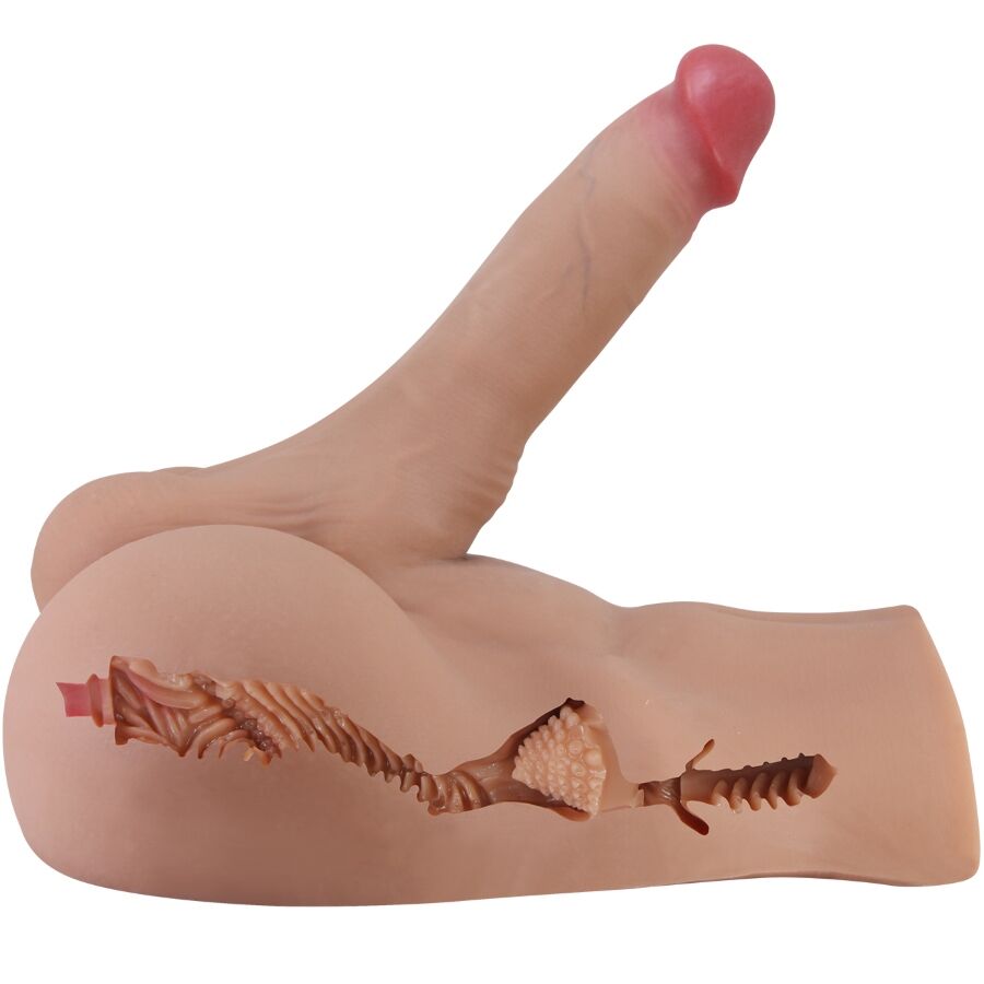 Crazy Bull-Rhyne Back Masturbator Realist Natural-TPE, impermeabile 2 Crazy Bull-Rhyne Back Masturbator Realist Natural-TPE, impermeabile · Masturbatori (imaginea 2)