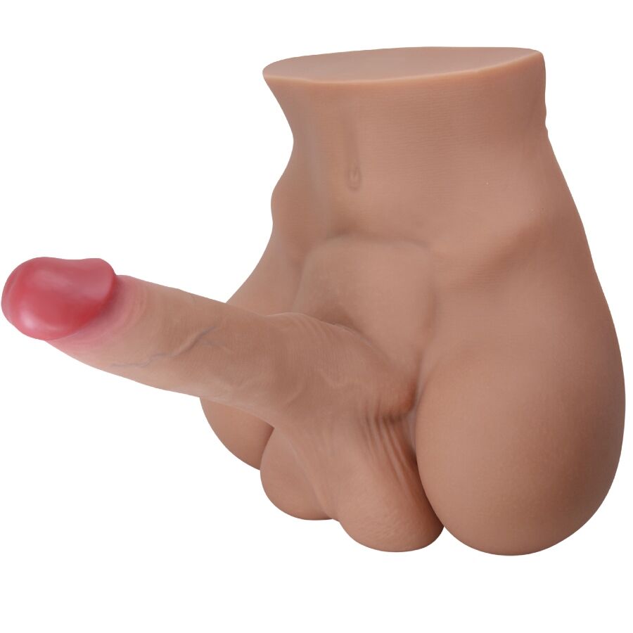 Crazy Bull-Rhyne Back Masturbator Realist Natural-TPE, impermeabile 1 Crazy Bull-Rhyne Back Masturbator Realist Natural-TPE, impermeabile · Masturbatori