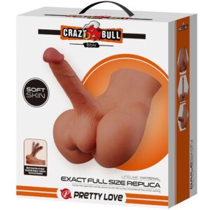 Crazy Bull-Rhyne Back Masturbator Realist Natural-TPE, impermeabile · Masturbatori (imaginea 9)