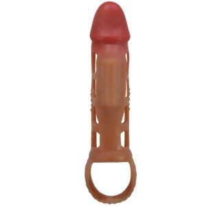 For Him-Preston Guaina Vibratore per Pene 18 cm-TPR — PRETTY LOVE · Anelli & Guaine per pene (imaginea 2)