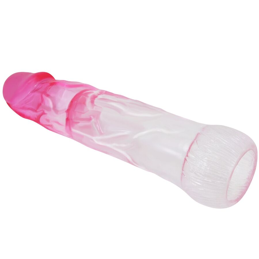 For Him-Neron Realistico Guaina Estensione Pene 6 cm, Rosa-TPR 2 For Him-Neron Realistico Guaina Estensione Pene 6 cm, Rosa-TPR — PRETTY LOVE · Anelli & Guaine per pene (imaginea 2)