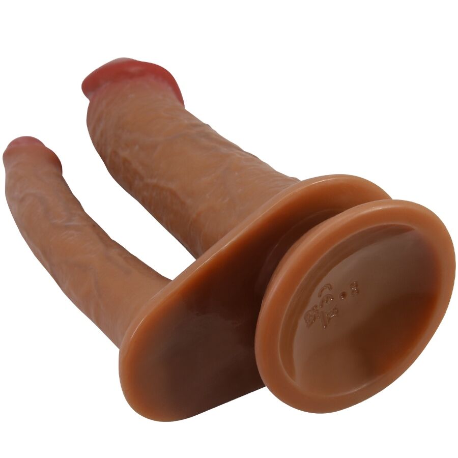 Dildos-Hulbert Dildo Doppio Realistico con Vibrazione Mulato-TPE, 7 6 Dildos-Hulbert Dildo Doppio Realistico con Vibrazione Mulato-TPE, 7 — PRETTY LOVE · Dildo & Stimolatori (imaginea 6)