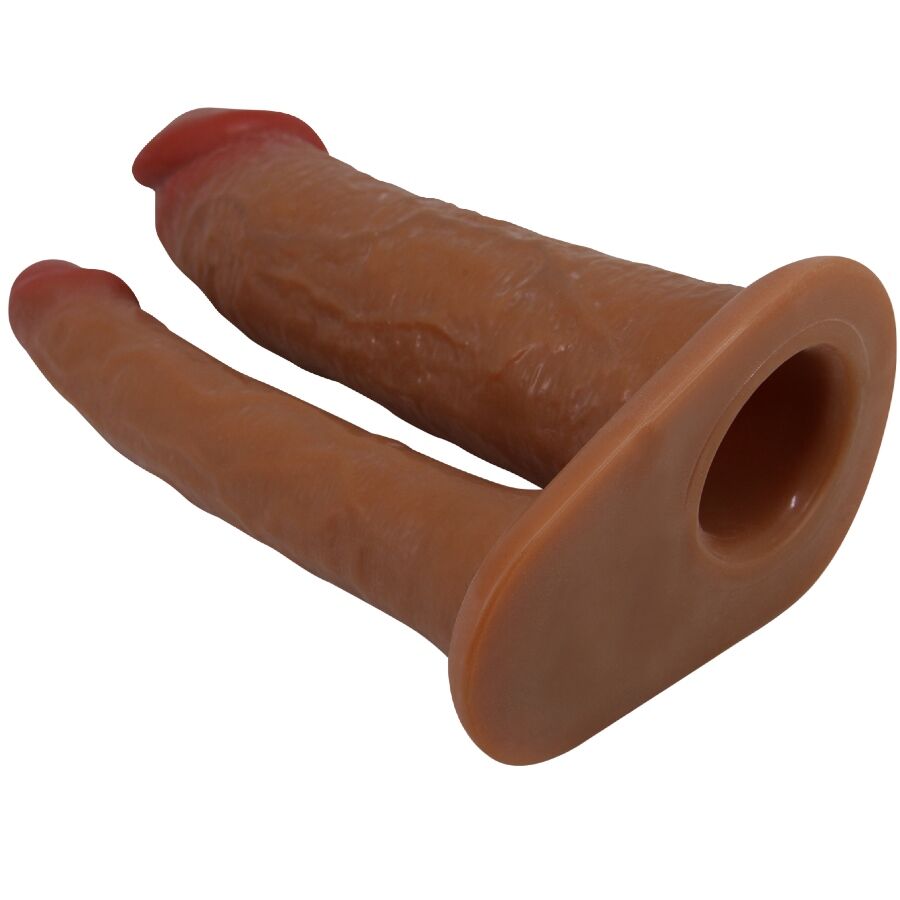 For Him-Yairon Guaina Doppio Pene con Estensione 4 cm 2 For Him-Yairon Guaina Doppio Pene con Estensione 4 cm — PRETTY LOVE · Anelli & Guaine per pene (imaginea 2)