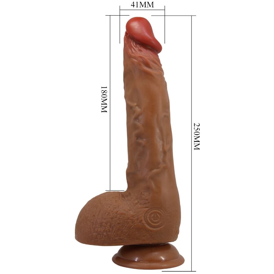 Baile-Beautiful Wilks Vibrator Realist 25 cm Mulato-TPR, 5 velocità 9 Baile-Beautiful Wilks Vibrator Realist 25 cm Mulato-TPR, 5 velocità · Vibratori (imaginea 9)