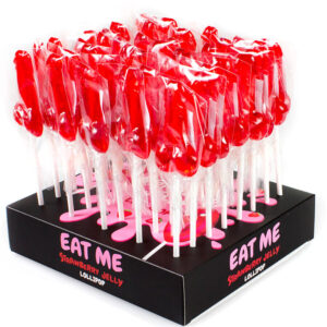 Secretplay Cosmetic-Display Assortimento Lecca-lecca Pene Fragole, 40 3 Secretplay Cosmetic-Display Assortimento Lecca-lecca Pene Fragole, 40 · Articoli divertenti