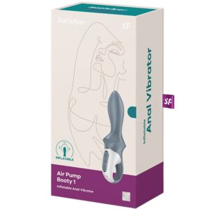 Satisfyer Vibrator-Air Pump Booty 1 Vibratore anale gonfiabile · Giocattoli anali (immagine 6)
