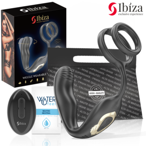 Ibiza Technology-Anello vibratore rotante teleguidato Wiggle