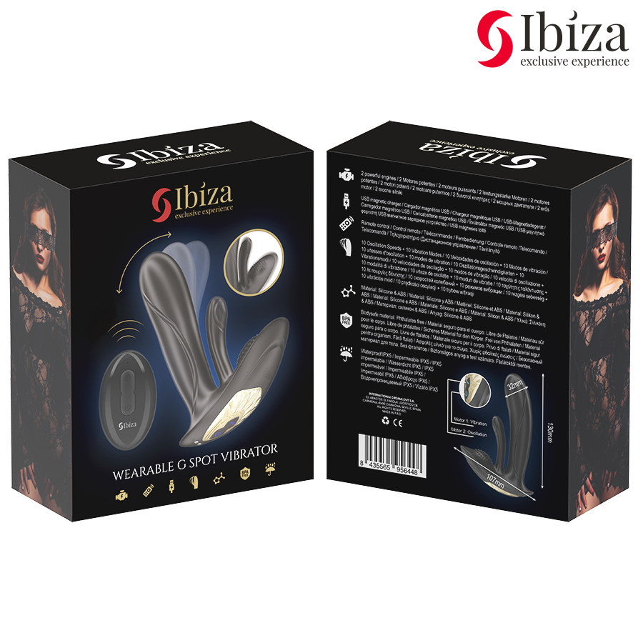 Ibiza Technology-Vibratore indossabile con stimolazione punto G e · Vibratori (imaginea 7)