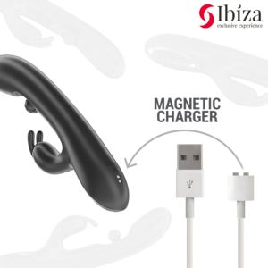 Ibiza-Vibratore potente coniglio con sfera rotante di massaggio, 3 — IBIZA TECHNOLOGY · Vibratori (imaginea 6)