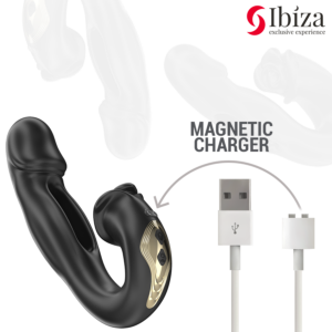 Ibiza Technology-Rosa Vibratore Effetto Oscillante e Stimolante · Vibratori (imaginea 6)