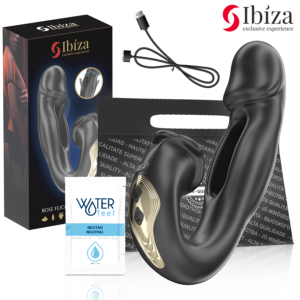 Ibiza Technology-Rosa Vibratore Effetto Oscillante e Stimolante