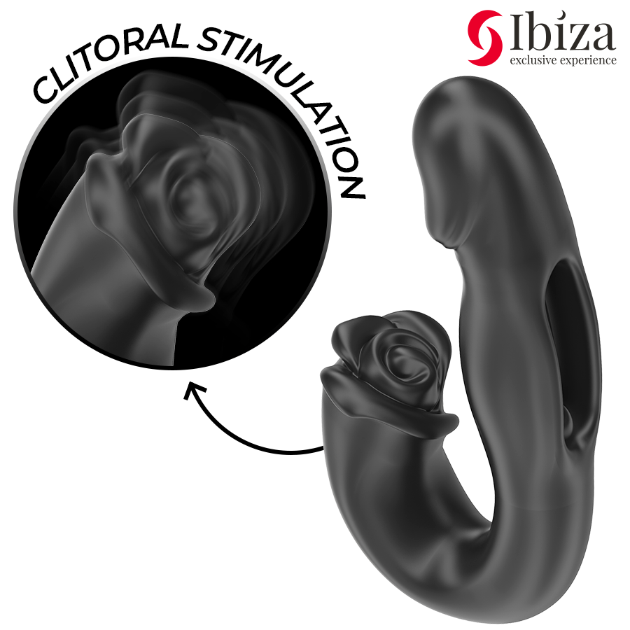 Ibiza Technology-Rosa Vibratore Effetto Oscillante e Stimolante · Vibratori (imaginea 4)