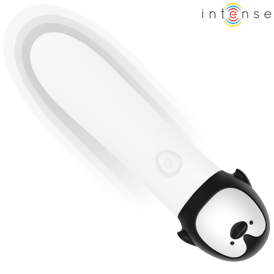 Intense Fun Toys-Ricco Bullet Vibrante Forma Pinguino, Usb · Vibratori (imaginea 7)