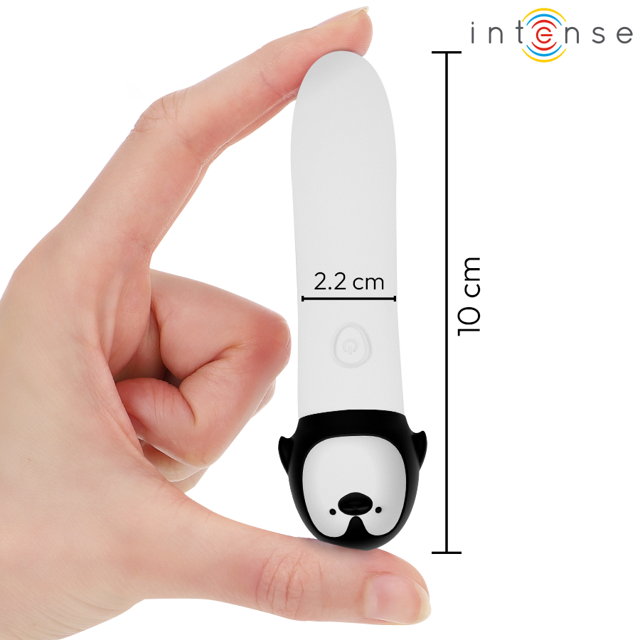 Intense Fun Toys-Ricco Bullet Vibrante Forma Pinguino, Usb 3 Intense Fun Toys-Ricco Bullet Vibrante Forma Pinguino, Usb · Vibratori (imaginea 3)