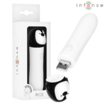 Intense Fun Toys-Ricco Bullet Vibrante Forma Pinguino, Usb · Vibratori