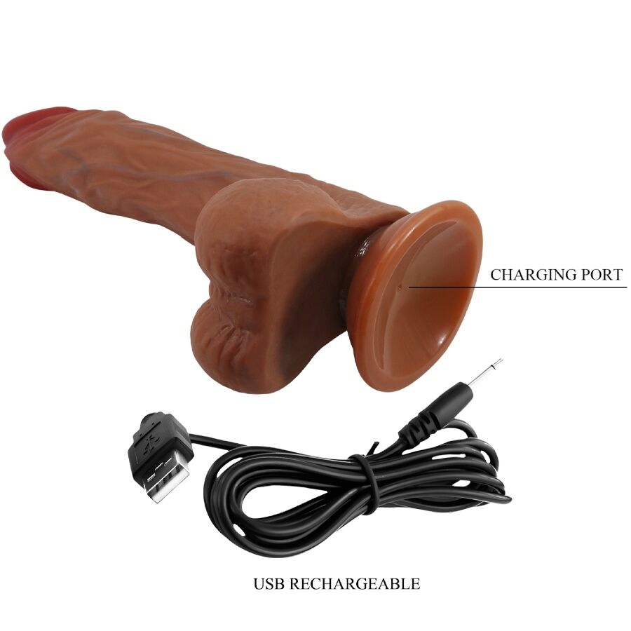 Baile Vibrators-Calisto Realistico Dildo 24 cm Flesh-TPR, 5 velocità 2 Baile Vibrators-Calisto Realistic Dildo 24 cm Flesh-TPR, 5 Trepte · Vibratoare (imaginea 2)