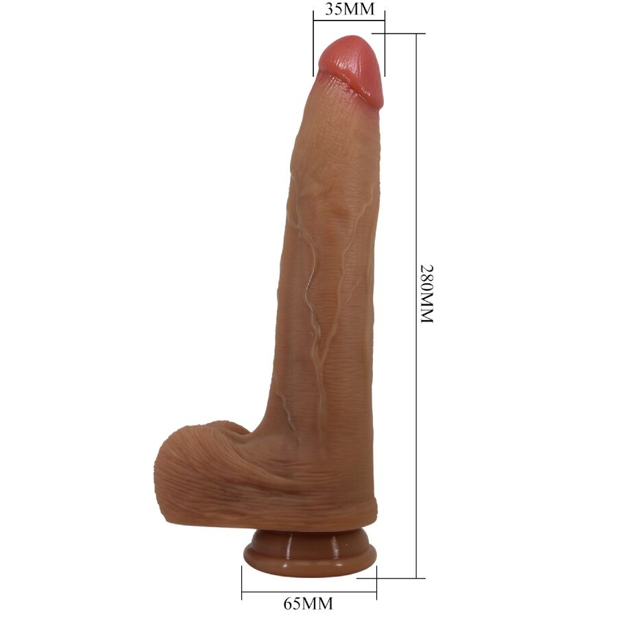 Dildos-Adley Dildo Ultra Realist 28 cm-Silicone, Impermeabile 2 Dildos-Adley Dildo Ultra Realist 28 cm-Silicone, Impermeabile — PRETTY LOVE · Dildo & Stimolatori (imaginea 2)