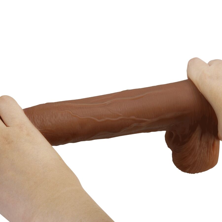 Dildos-Adley Dildo Ultra Realist 28 cm-Silicone, Impermeabile — PRETTY LOVE · Dildo & Stimolatori (imaginea 8)