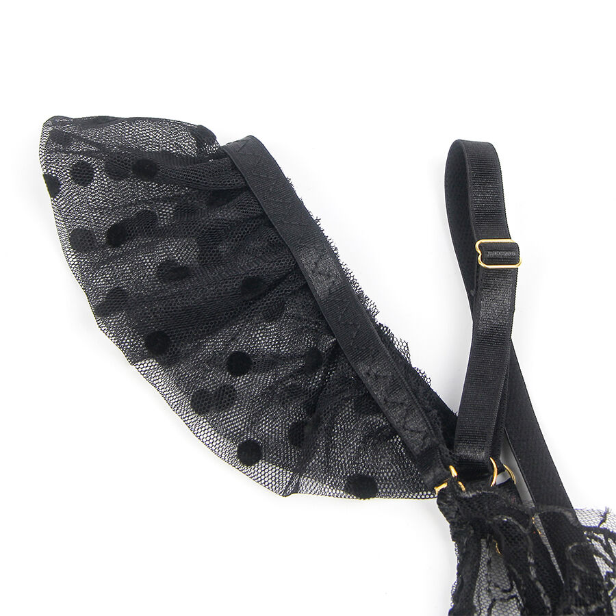 Subblime-957483 Set reggiseno e giarrettiera in pizzo Nera 8 Subblime-957483 Set reggiseno e giarrettiera in pizzo Nera · Lingerie sexy donna (imaginea 9)