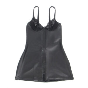 Subblime-957568 Abito di imitazione in pelle con cerniera Nero 14 Subblime-957568 Abito di imitazione in pelle con cerniera Nero · Lingerie sexy donna (immagine 5)