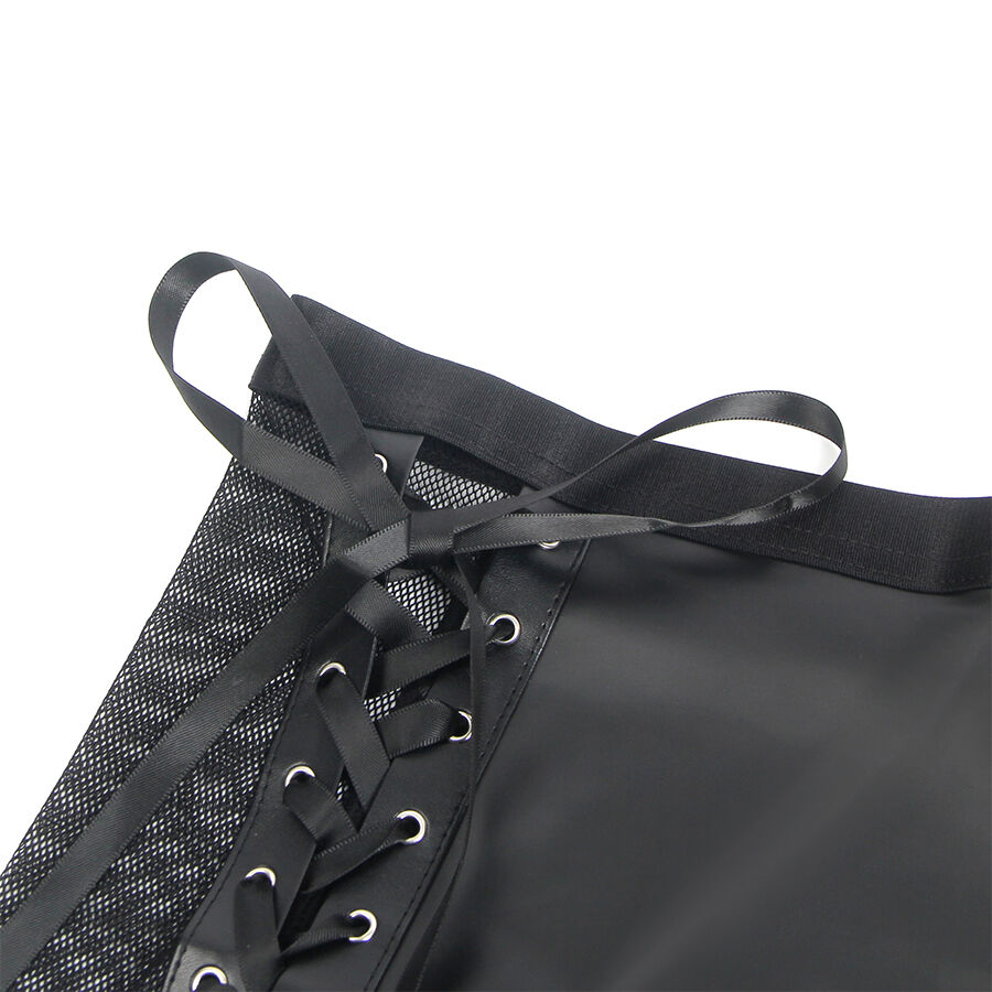 Subblime-957582 Set reggiseno e gonna in pelle Pu Nero 5 Subblime-957582 Set reggiseno e gonna in pelle Pu Nero · Lingerie sexy donna (imaginea 6)