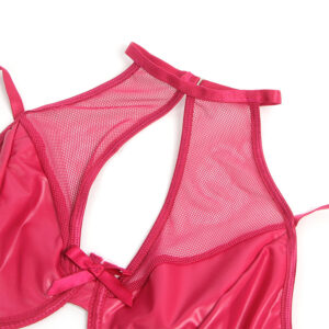 Subblime-957605 Set reggiseno e gonna effetto pelle Rosso 16 Subblime-957605 Set reggiseno e gonna effetto pelle Rosso · Lingerie sexy donna (imaginea 6)