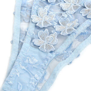 Subblime-957629 Set reggiseno e Mutandine ricamo floreale Blu 19 Subblime-957629 Set reggiseno e Mutandine ricamo floreale Blu · Lingerie sexy donna (imaginea 10)
