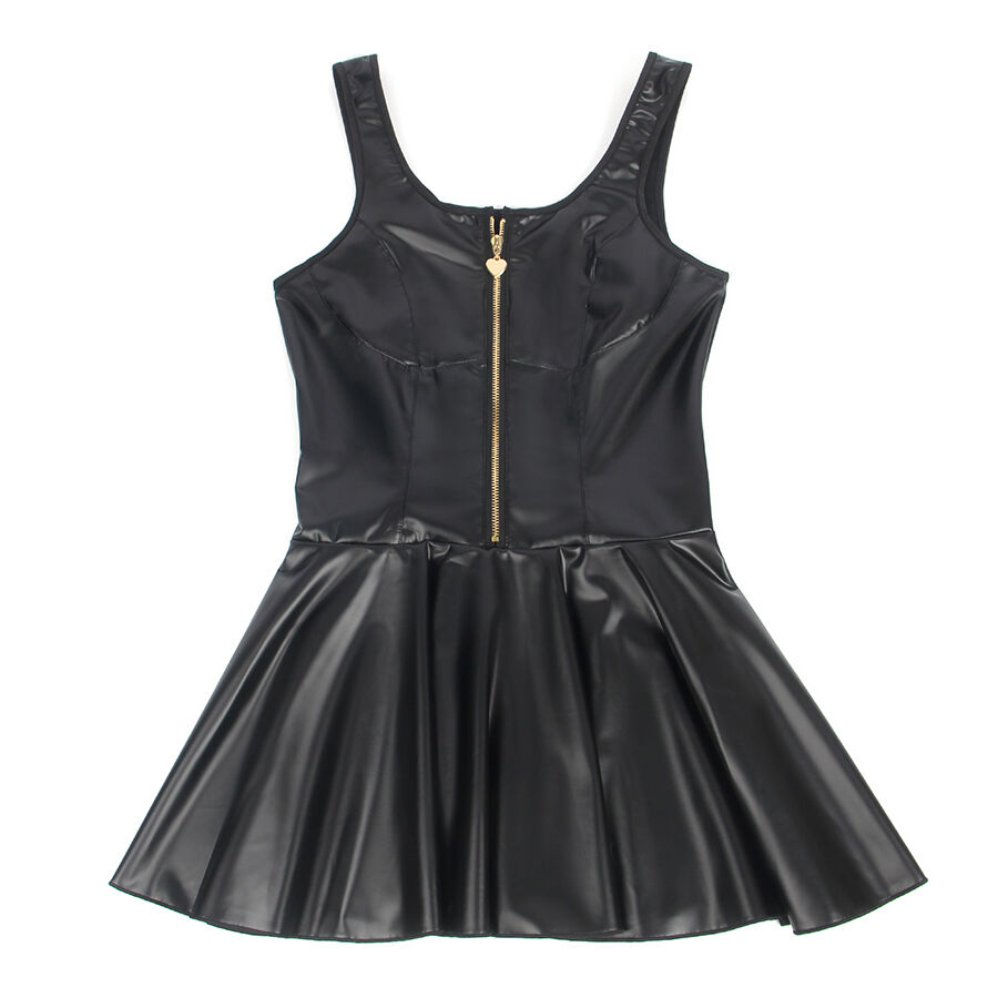 Subblime-957667 Abito in Pelle Ecologico con Cerniera Cuore · Lingerie sexy donna (imaginea 6)