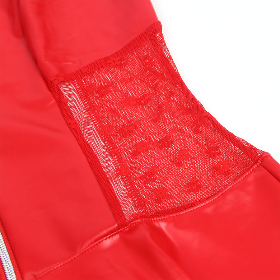 Subblime-957728 Abito in pelle Eco con pizzo e chiusura lampo 4 Subblime-957728 Abito in pelle Eco con pizzo e chiusura lampo · Lingerie sexy donna (imaginea 5)
