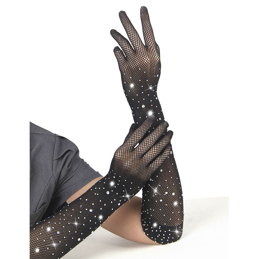 Subblime Accesories-957469SHINE Guanti Neri Trasparente 3 Subblime Accesories-957469SHINE Guanti Neri Trasparente · Accessori lingerie (imaginea 3)