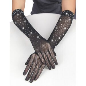 Subblime Accesories-957469SHINE Guanti Neri Trasparente · Accessori lingerie (imaginea 7)