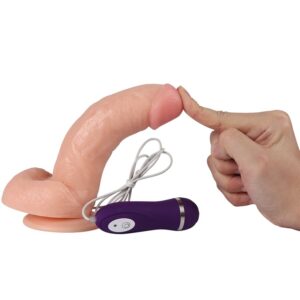Shequ-Vibratore Dildo Kassadin con telecomando 17,5 cm · Vibratori (imaginea 3)
