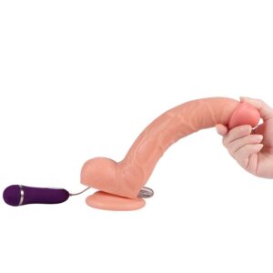Shequ-Optimus Dildo Vibrante con Telecomando 28 cm-Silicone · Vibratori (imaginea 6)