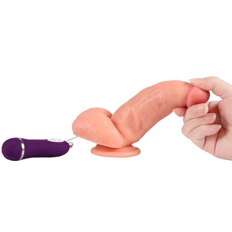 Shequ-Soldier Vibrator Dildo con telecomando 16 cm-Silicone 2 Shequ-Soldier Vibrator Dildo con telecomando 16 cm-Silicone · Vibratori (imaginea 2)