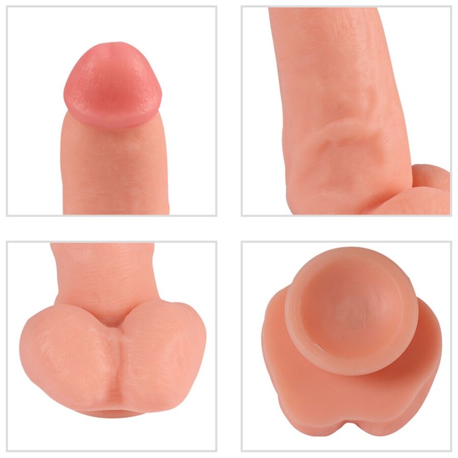 Shequ-Red Eagle Vibratore Dildo con Telecomando 17 cm-Silicone · Vibratori (immagine 6)